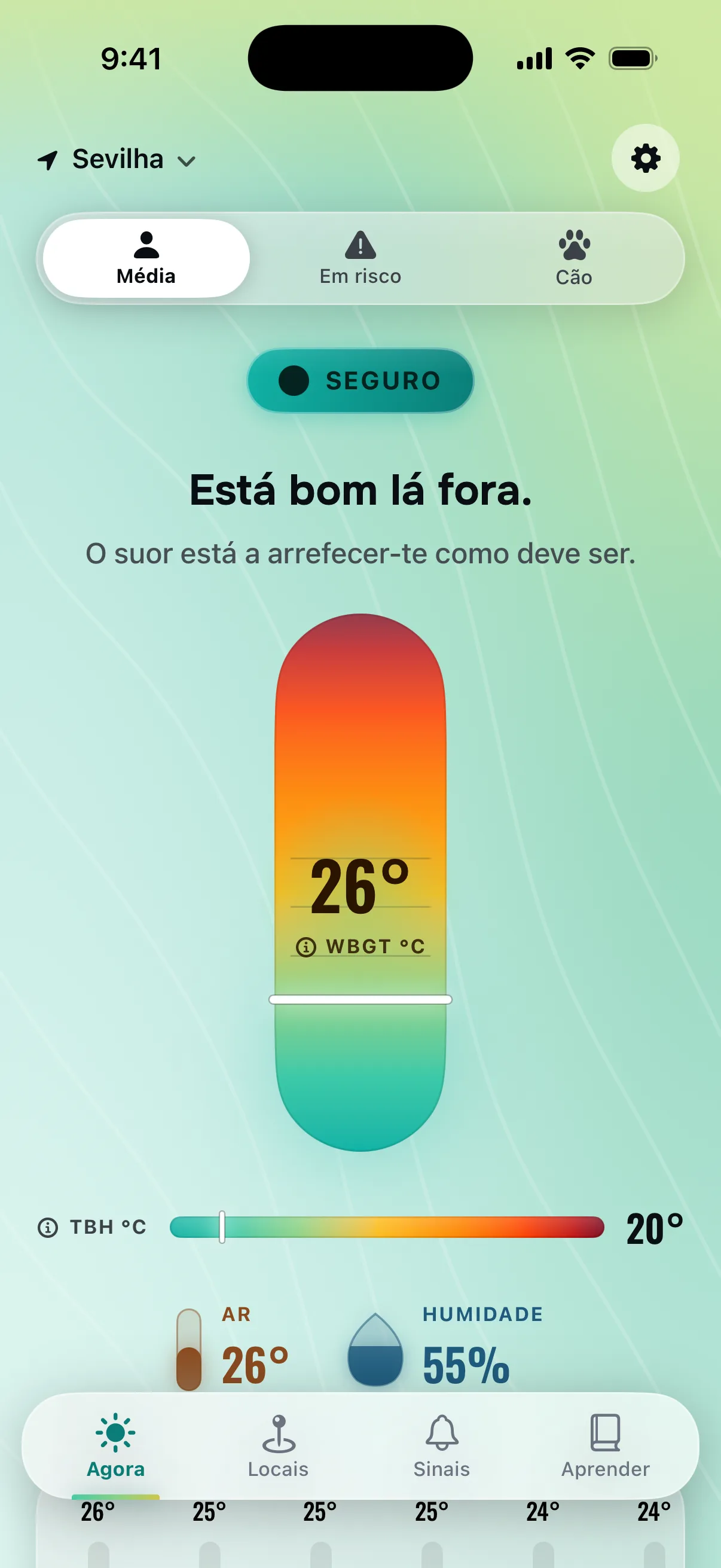 WBGT no teu corpo